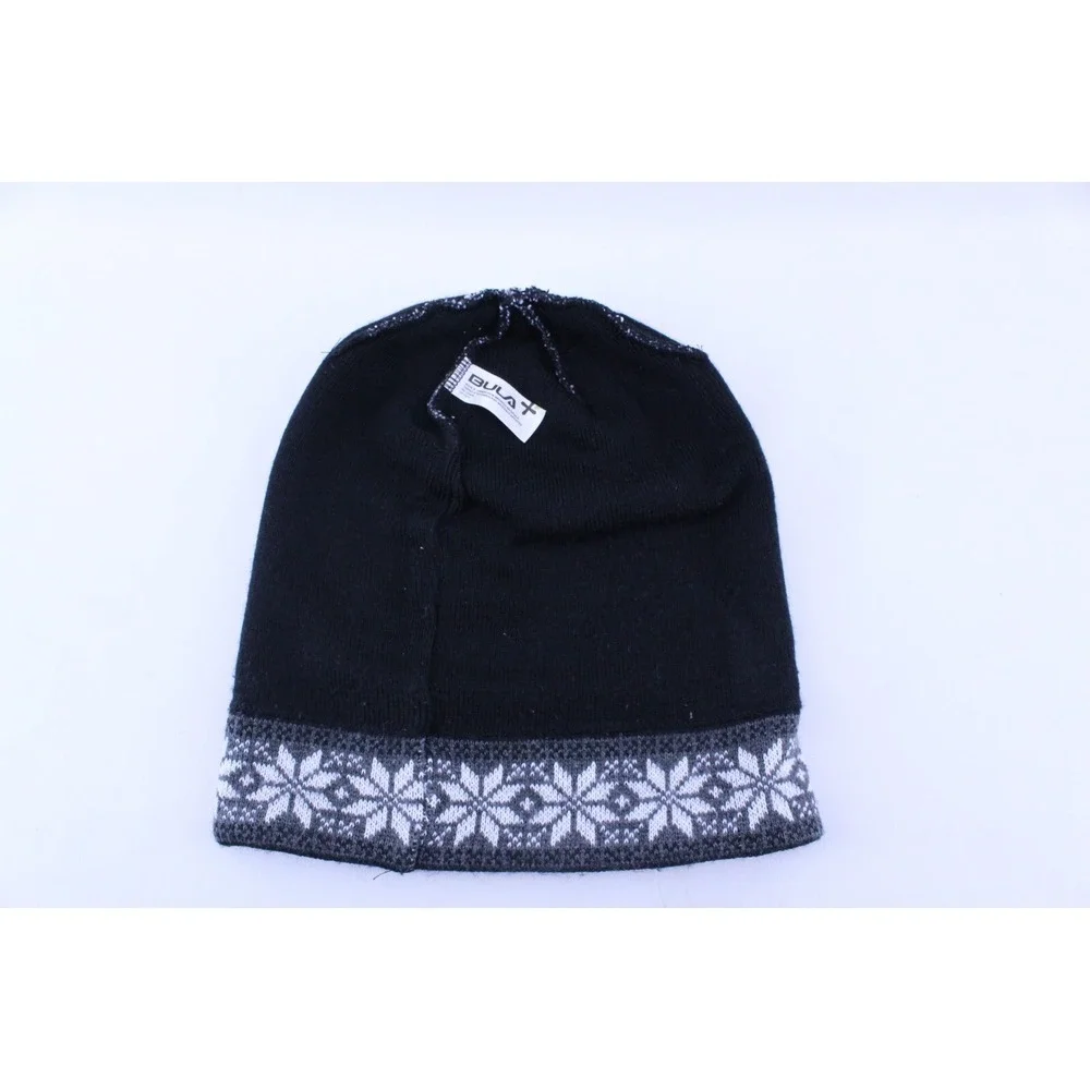 Bula Knit‎ Winter Hat Ski Snowboard Deer Scene with Snow